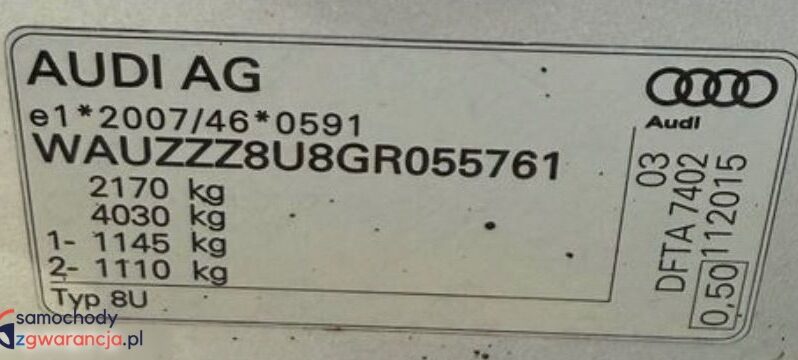 Audi Q3 2.0 TDI Quattro Sport full