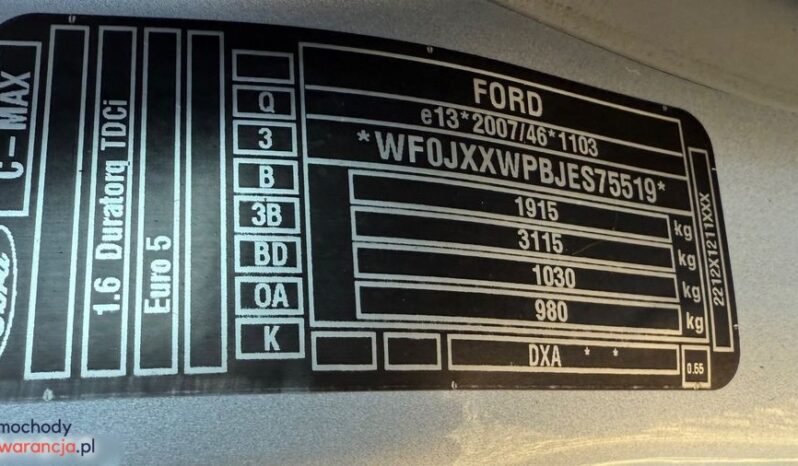 Ford C-MAX 1.6 TDCi Start-Stop-System Trend full