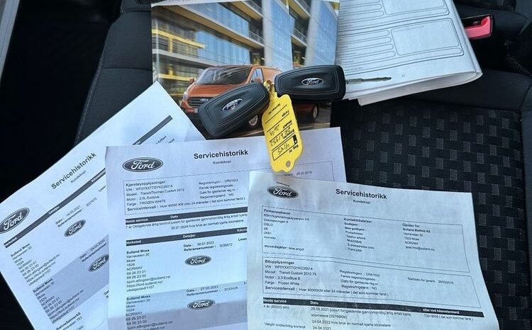 Ford Transit Custom Cena Netto Fv 23% full